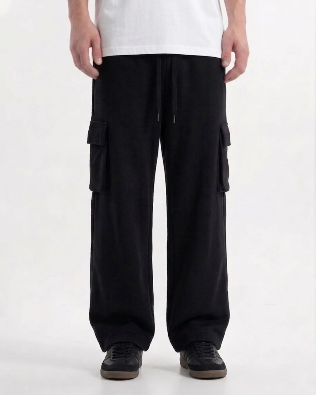 Black Cargo Trouser β D14 - Image 3
