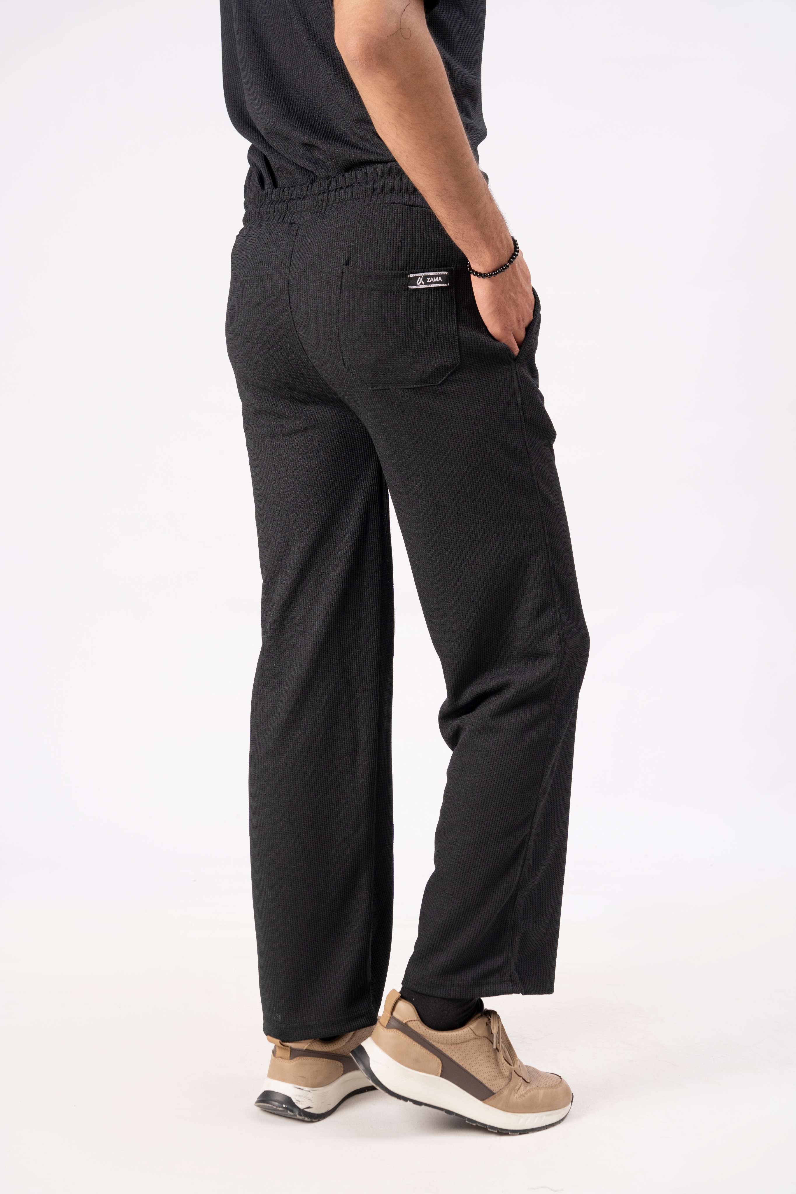 Waffle Black Half-Sleeve Safari Suit for Men – Stylish Summer Safari Suit in Pakistan B1 - Image 10