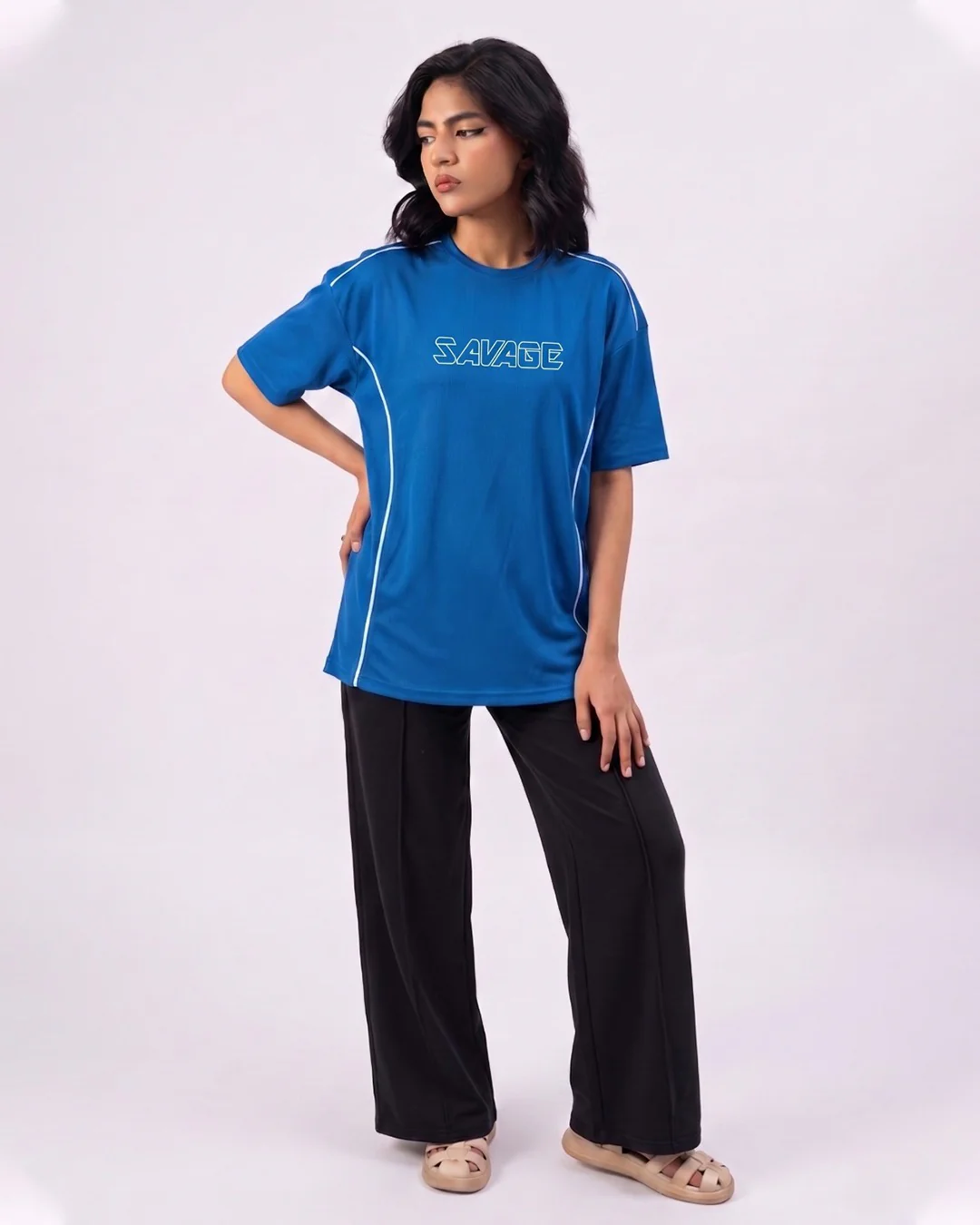 Electric Blue SAVAGES Sport Tee S9 - Image 3