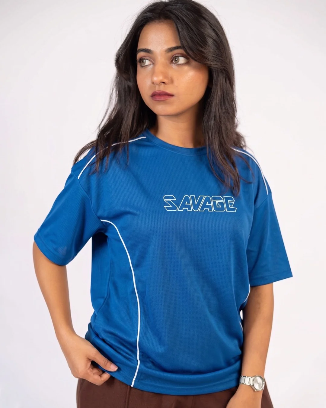 Electric Blue SAVAGES Sport Tee S9 - Image 4