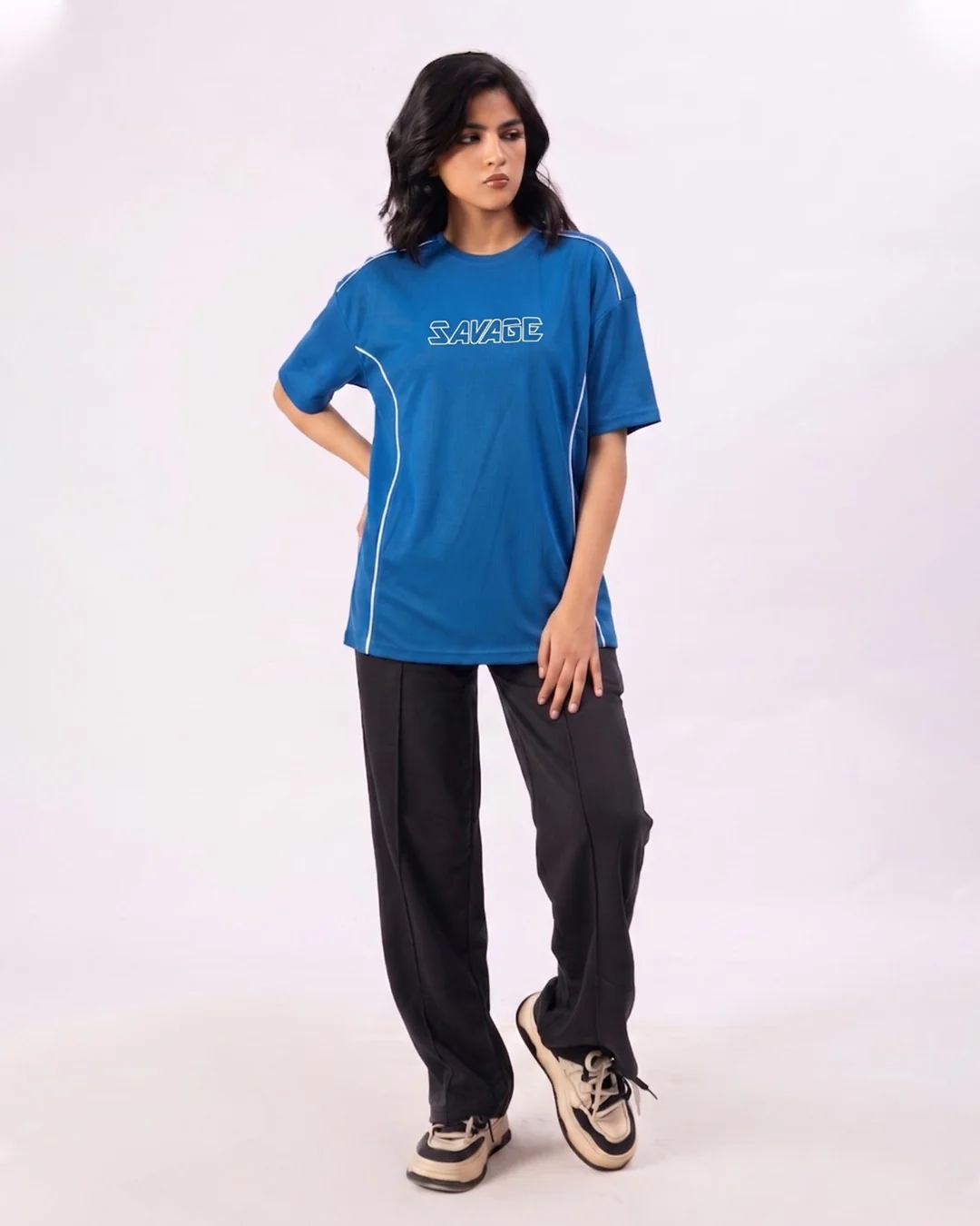 Electric Blue SAVAGES Sport Tee S9 - Image 5