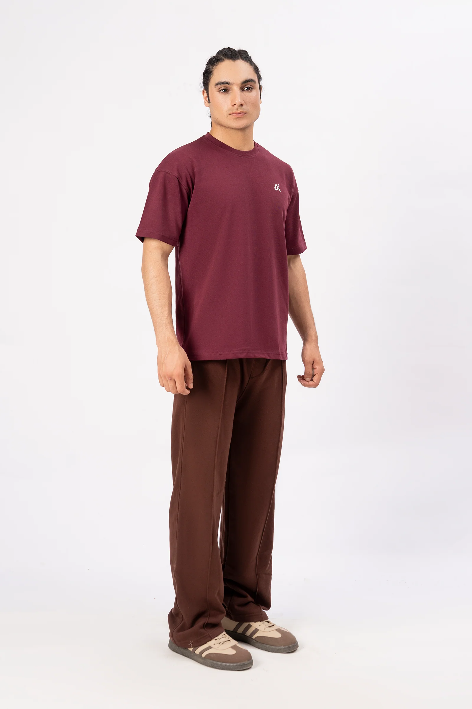 Essential Performance T-Shirt – Maroon T11 - Image 4