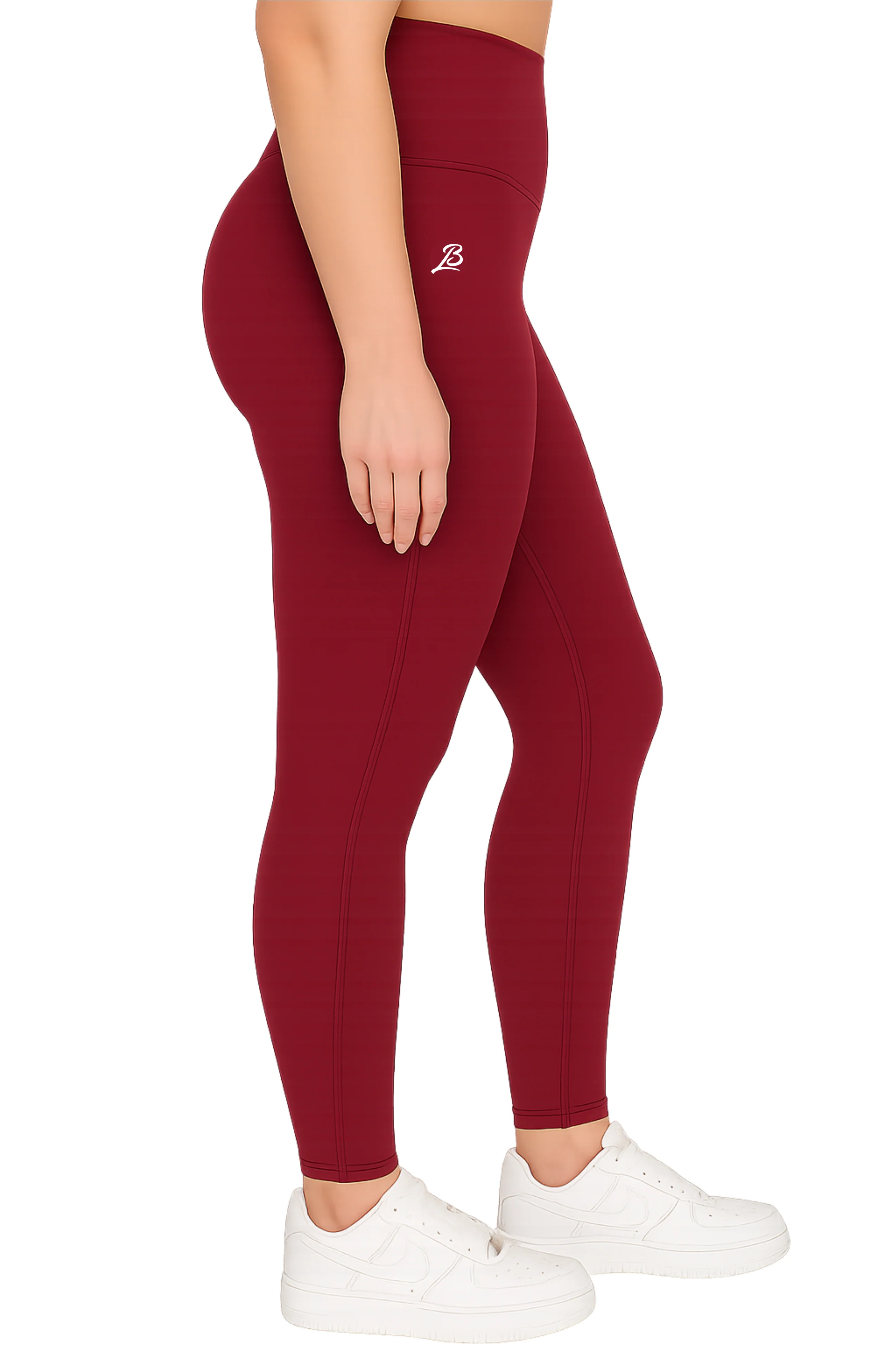 LB-Stylish Premium Slim Fit Burgundy Tights E9 - Image 5