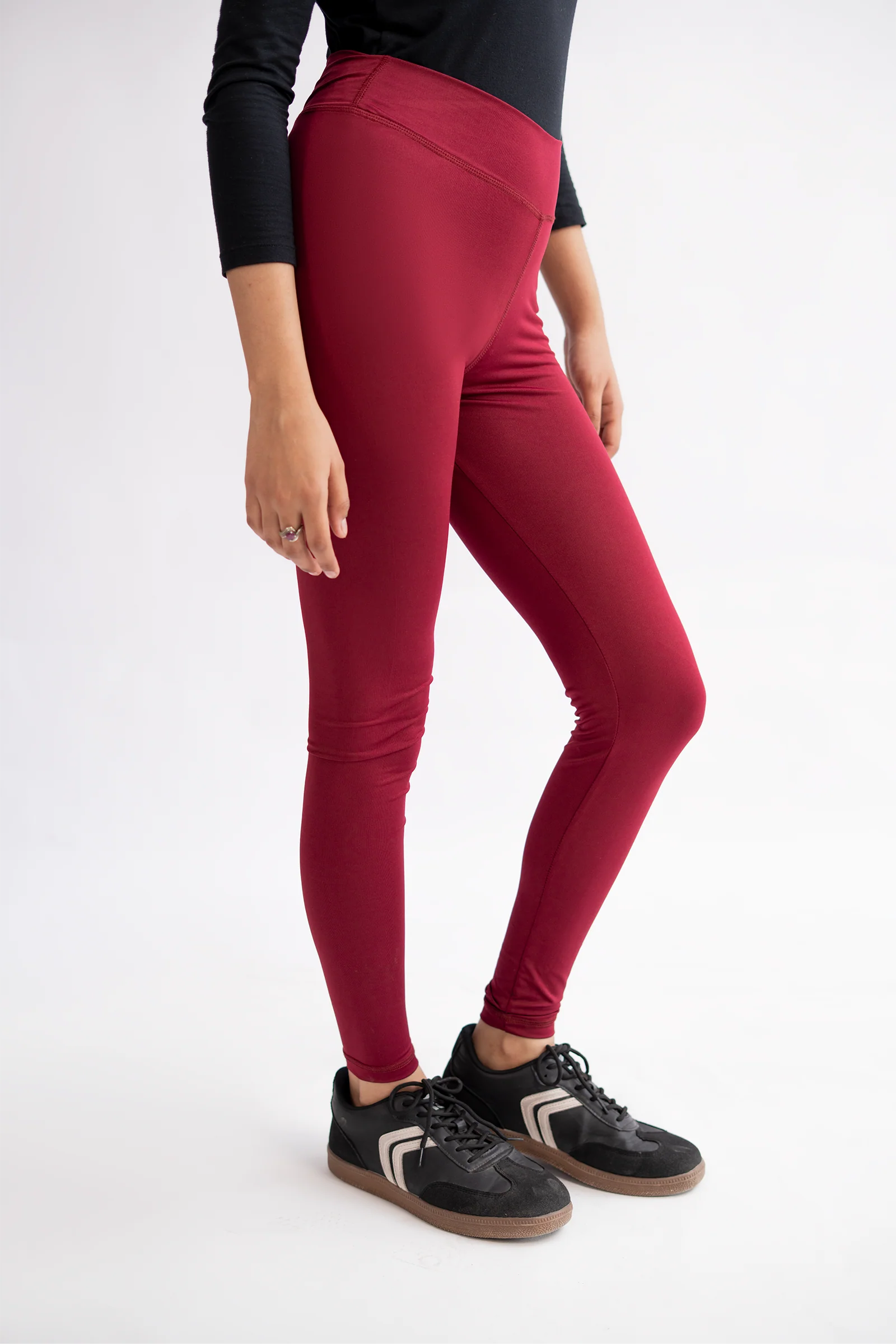 LB-Stylish Premium Slim Fit Burgundy Tights E9 - Image 6