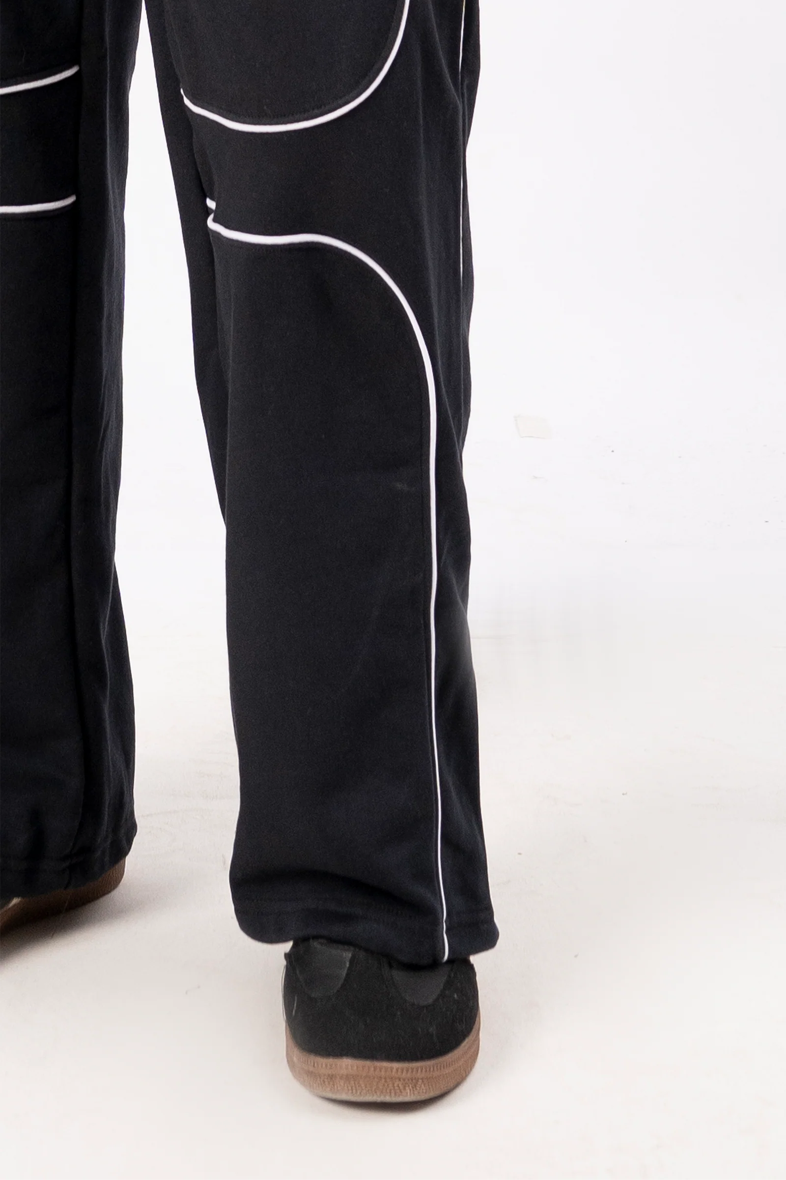 MEN's LOOSE FIT TROUSER - BLACK D6 - Image 4