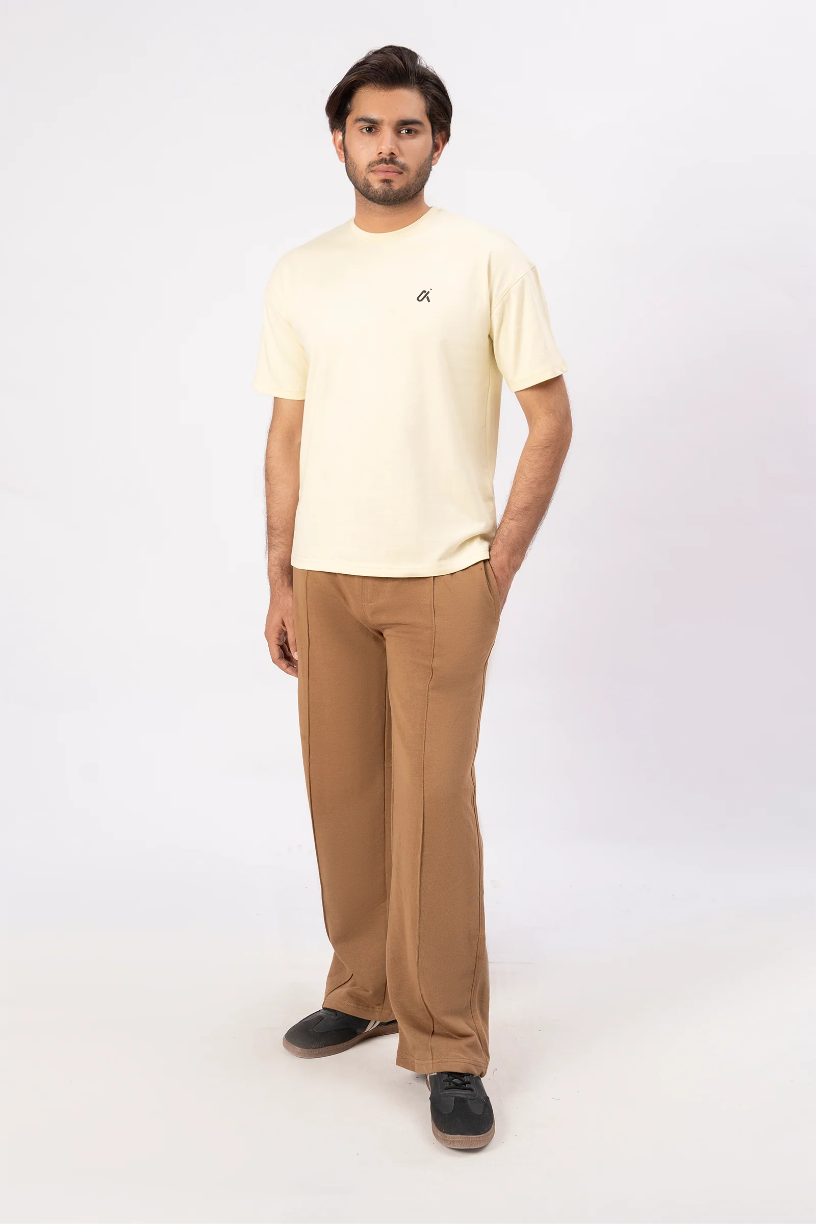 Men’s Relaxed Fit Trouser – Camel D3 - Image 5