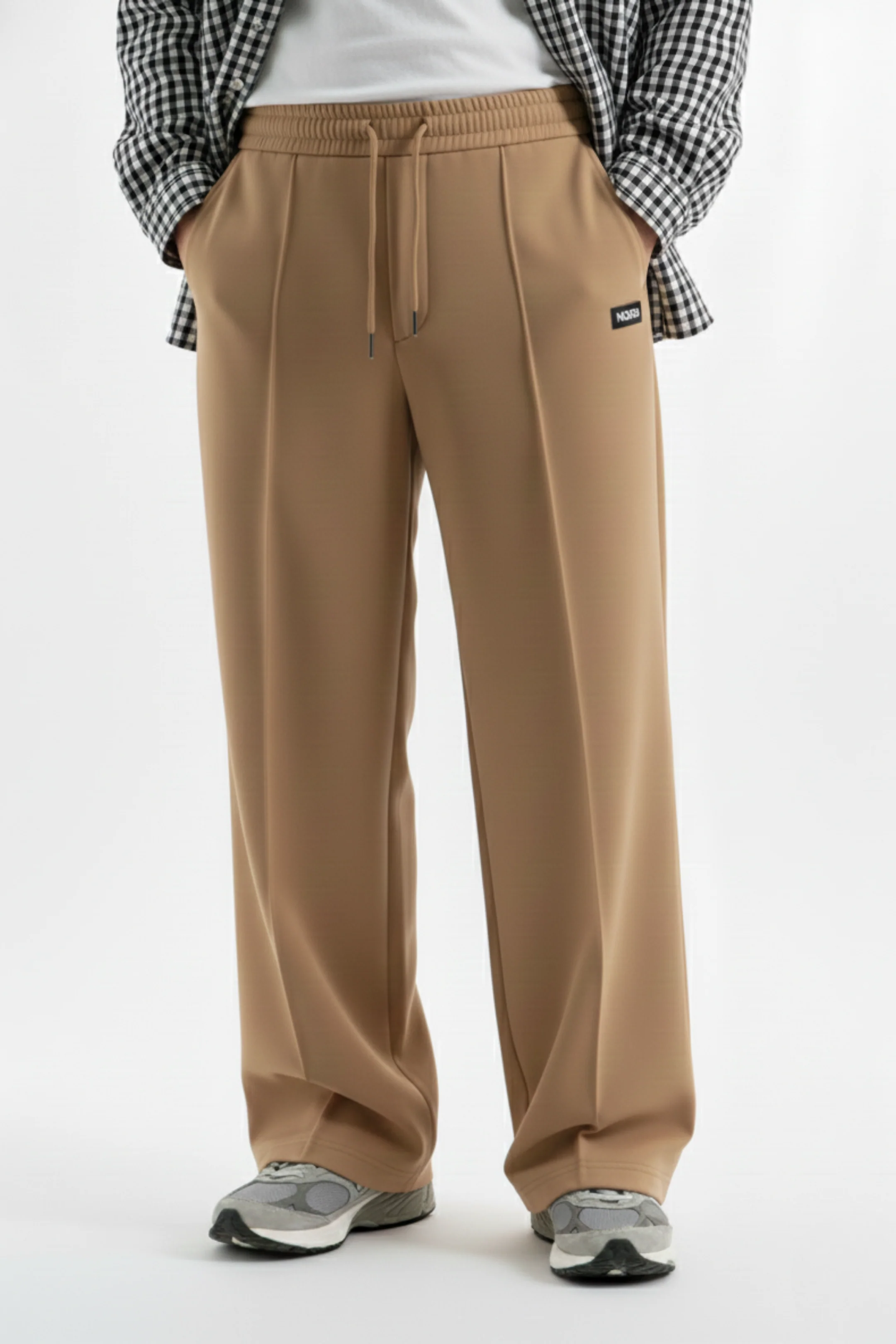 Men’s Relaxed Fit Trouser – Camel D3 - Image 7