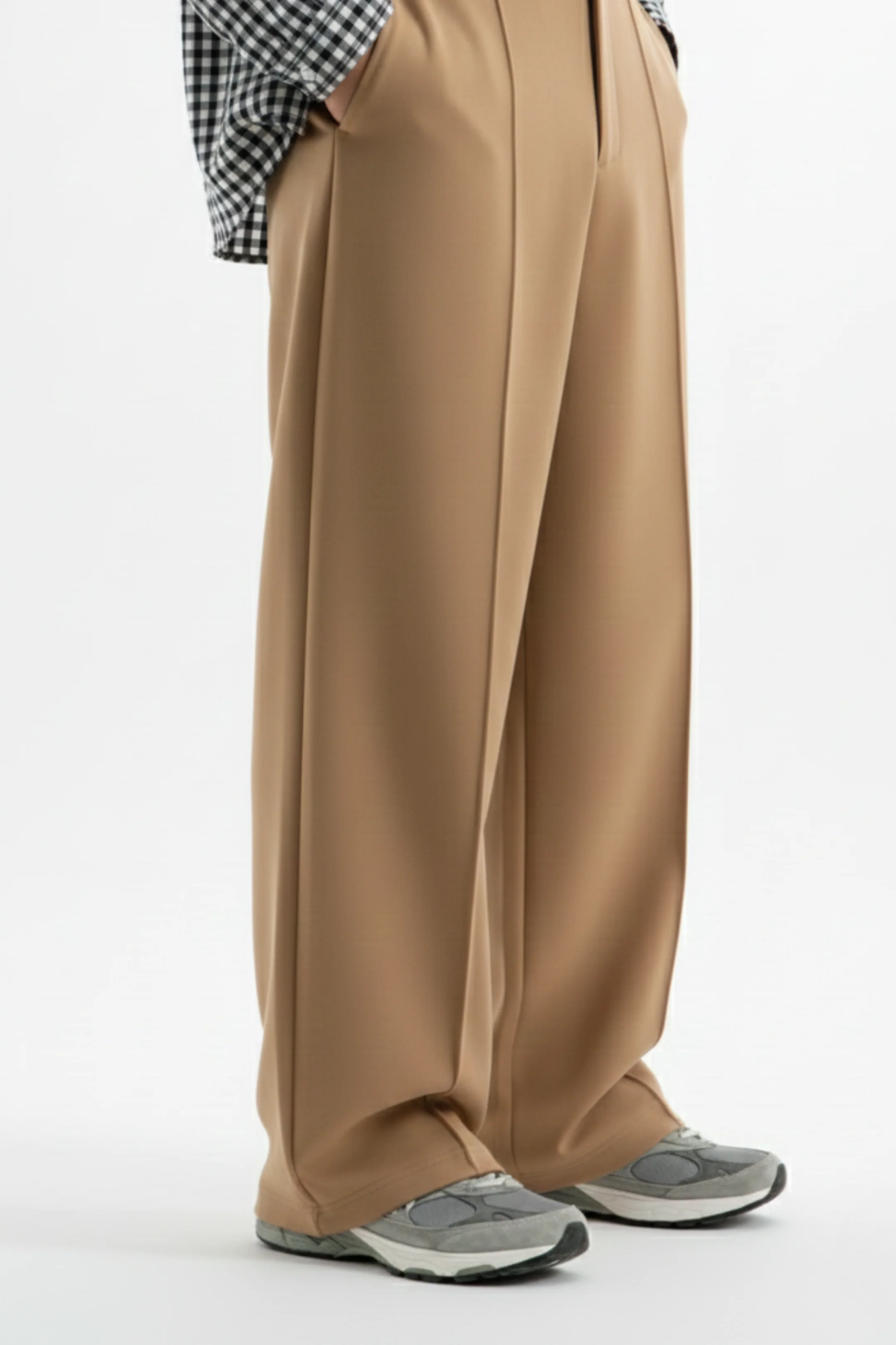 Men’s Relaxed Fit Trouser – Camel D3 - Image 8