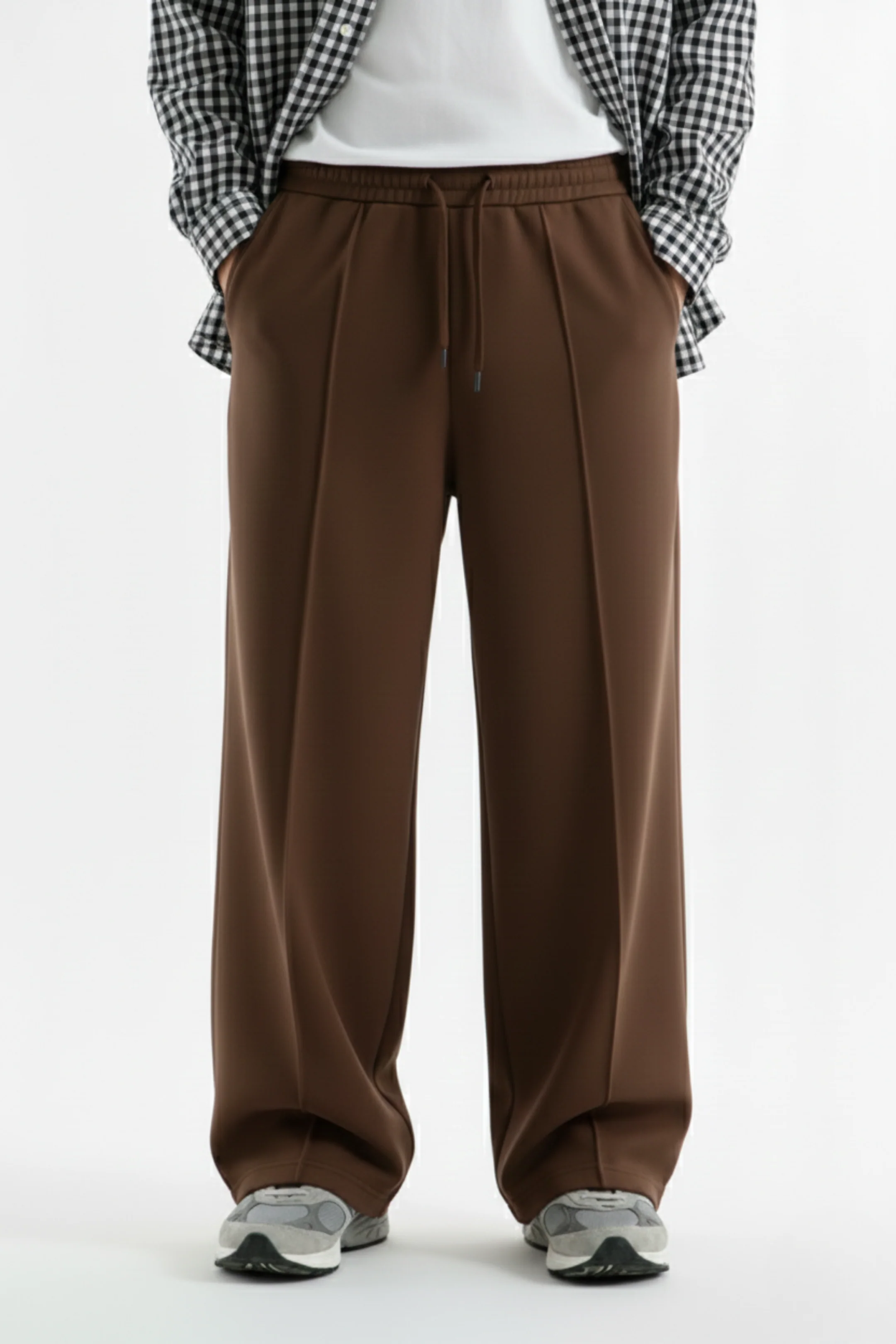 Men’s Relaxed Fit Trouser – Chocolate Brown D4 - Image 4
