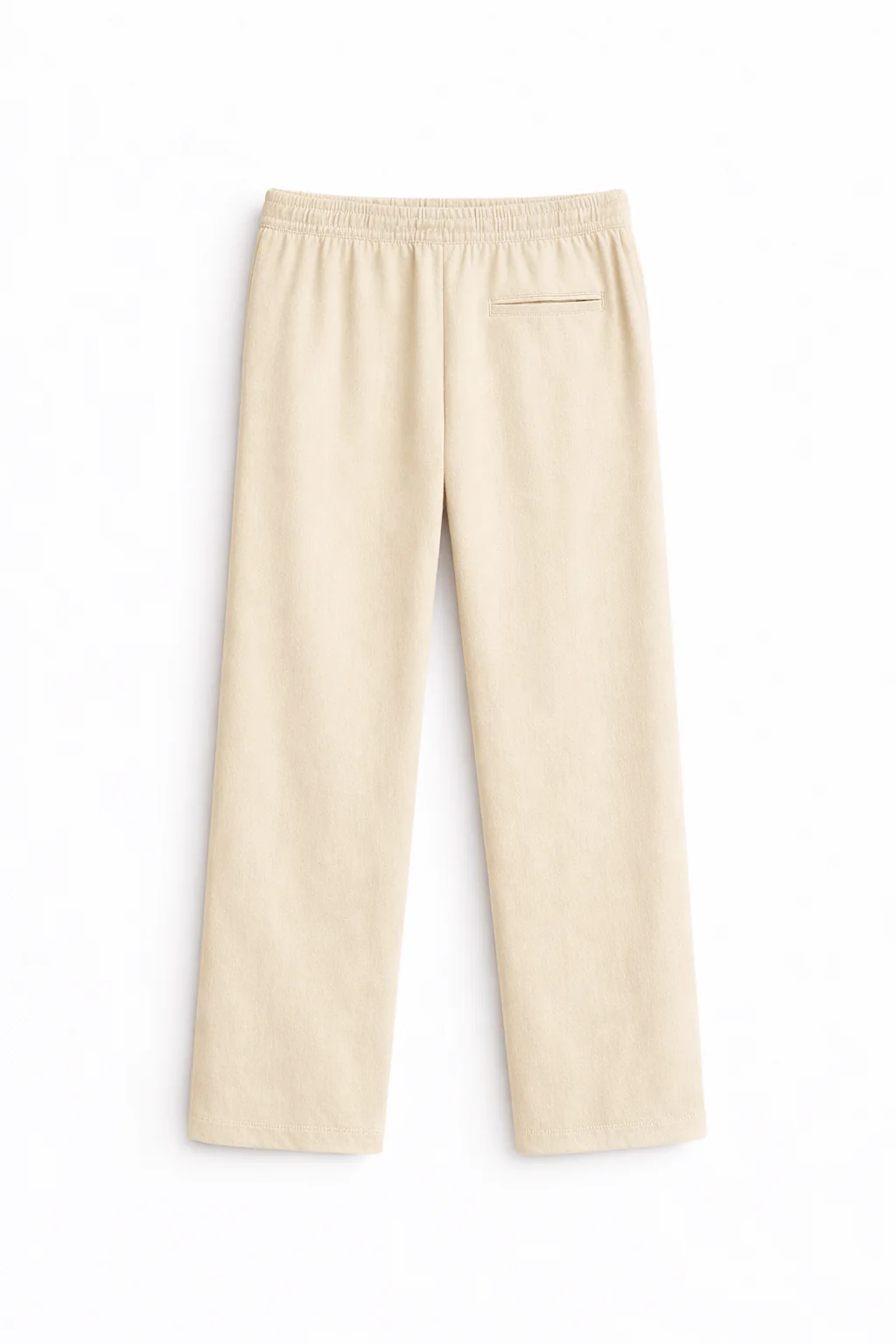 Men’s Relaxed Fit Trouser – Off White D2 - Image 6