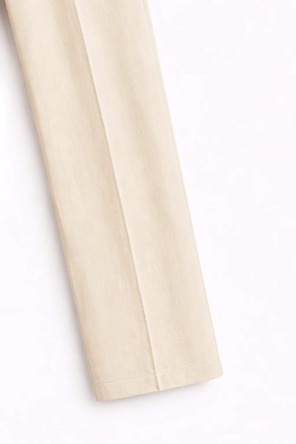 Men’s Relaxed Fit Trouser – Off White D2 - Image 8
