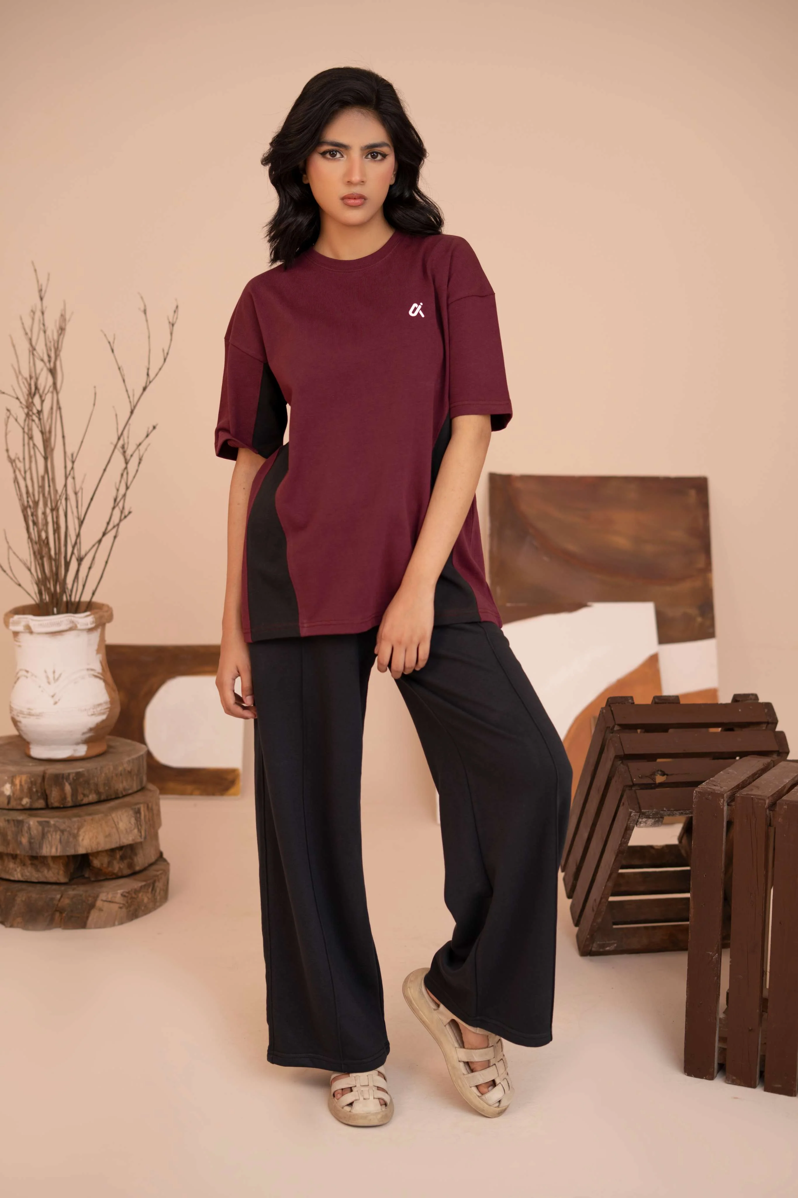 Relaxed Fit Lounge Trousers – Black J2 - Image 2